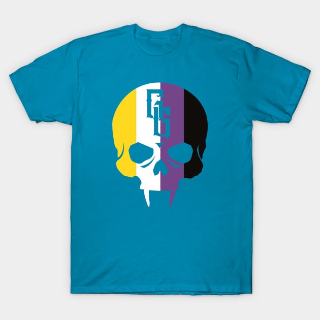 Nonbinary Pride Gehenna T-Shirt by highcouncil@gehennagaming.com